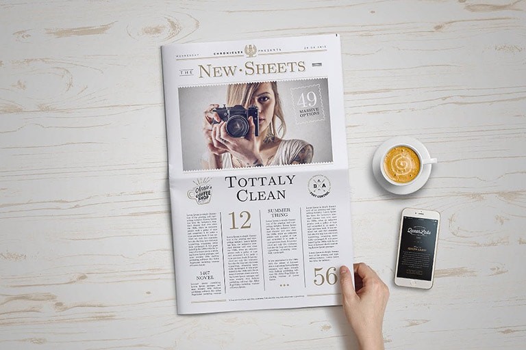 newspaper-mockup 20+ Newspaper Mockup Templates (Free & Pro) design tips 