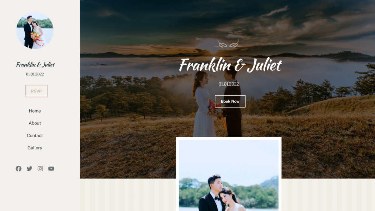 wedding-featured Recreating the Classic Wedding WordPress Theme Homepage With the Block Editor design tips 