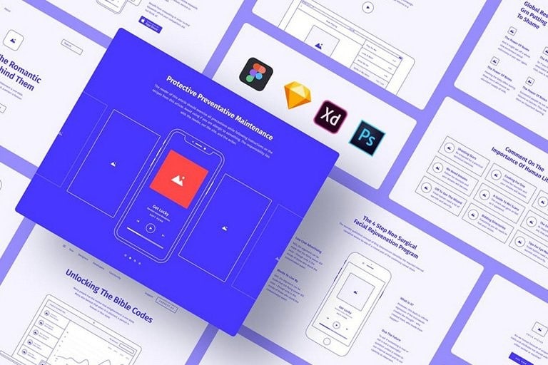 best-website-wireframe-template 30+ Website Wireframe Templates (For Sketch, Photoshop + More) design tips 