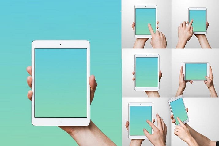 Download 50 Ipad Mockup Psd Png Templates