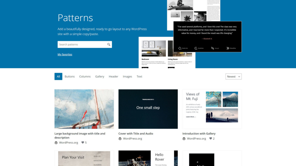 pattern-directory-featured The WordPress.org Block Pattern Directory Is Now Live design tips 