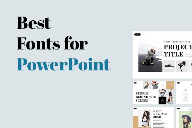 best font for powerpoint presentation picutre