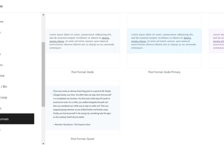 post-format-patterns-770x500 How Do Post Formats Fit Into a Block Theme World? design tips 