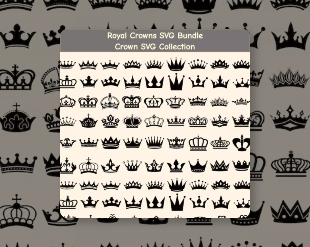 4-Crown-SVG-Collection-1024x819 7 Versatile Royal Crowns for Your Project Corporate design tips 