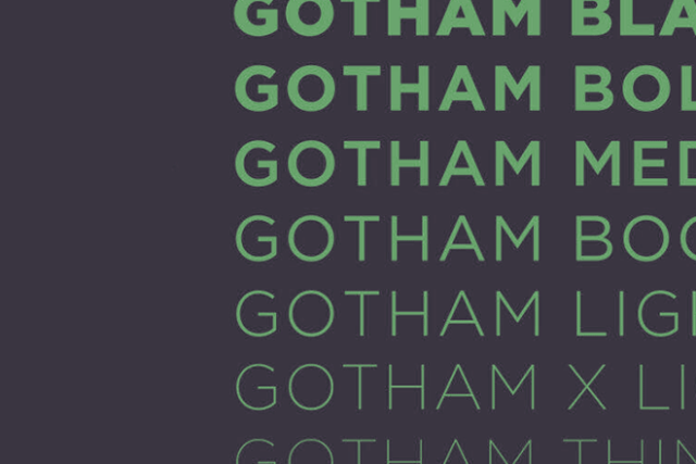 Best Fonts Similar To Gotham