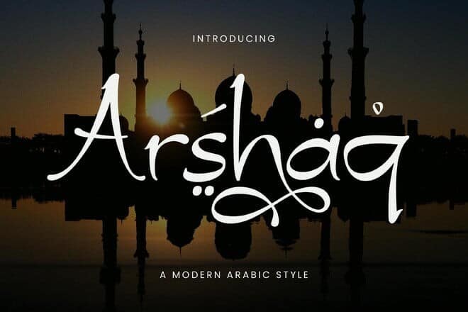 arabic-font 25+ Best Middle East & Arabic-Style Fonts (Free & Pro) design tips 