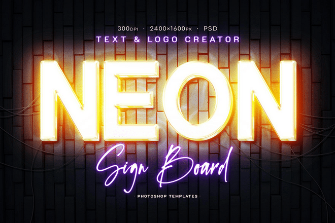 neon-photoshop-effects 20+ Best Neon Effects for Photoshop (Text, Sign, & More) design tips 