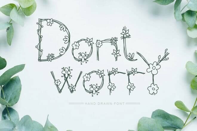 flower-fonts 20+ Best Flower Fonts (Free & Pro Floral Fonts) design tips 