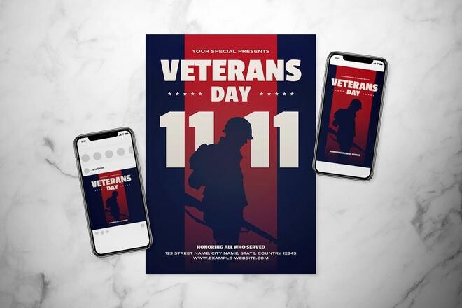 veterans-day-templates Designing for Armistice, Remembrance, and Veterans Day: Tips & Resources design tips 