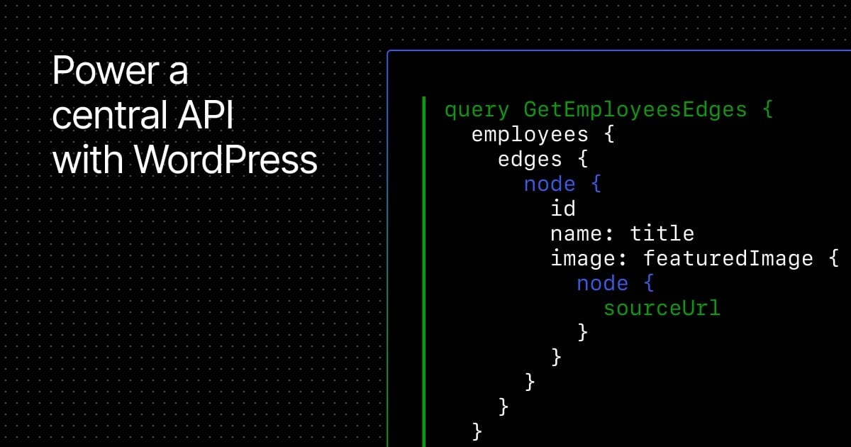 power-central-api-wordpress-header Using WordPress as a Data-Entry Site to Power a Central API WordPress 